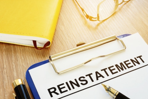 Reinstatement,On,A,Clipboard,And,A,Pen. - Reinstatement Plans Foreclosure Lawyers Foreclosure Defense Group