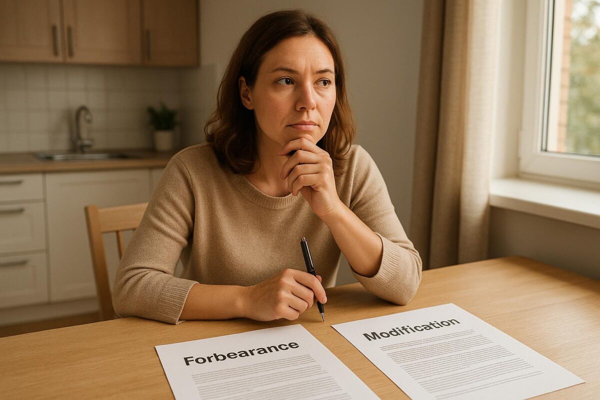 Loan Forbearance vs. Loan Modification