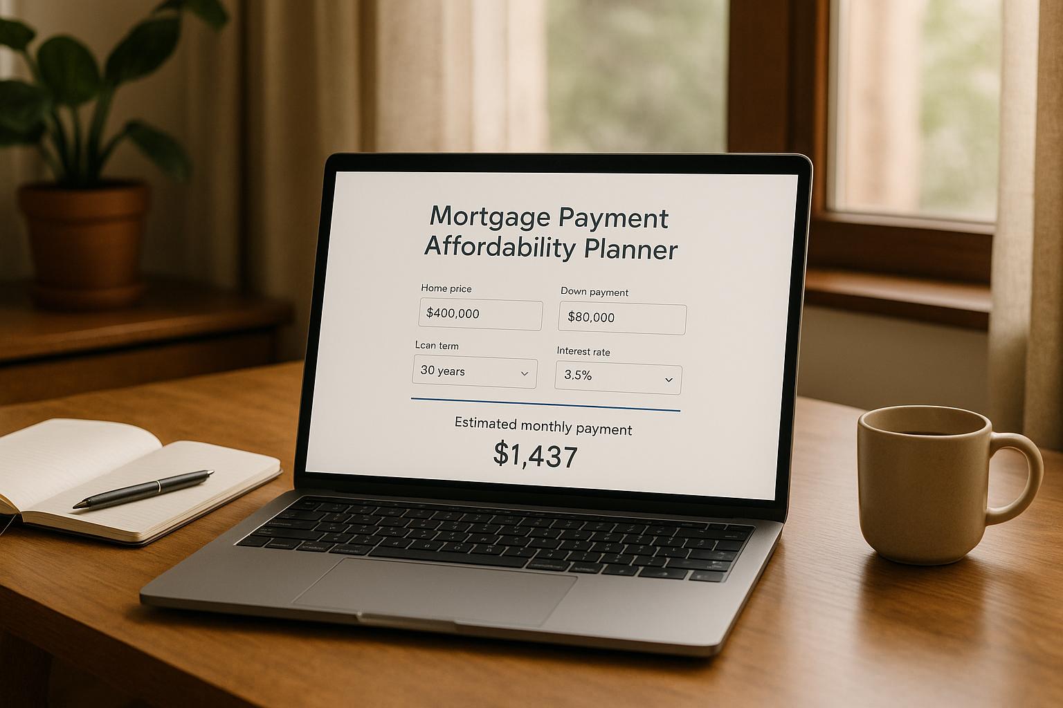 Mortgage Payment Affordability Planner