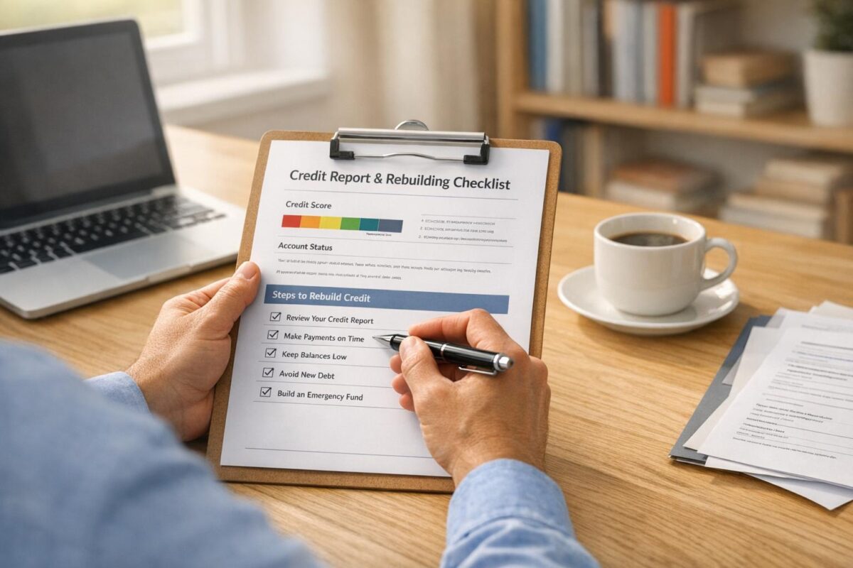 Checklist for Rebuilding Credit Post-Bankruptcy