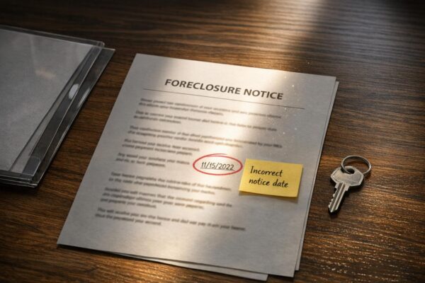 Common Lender Errors in Foreclosure Cases