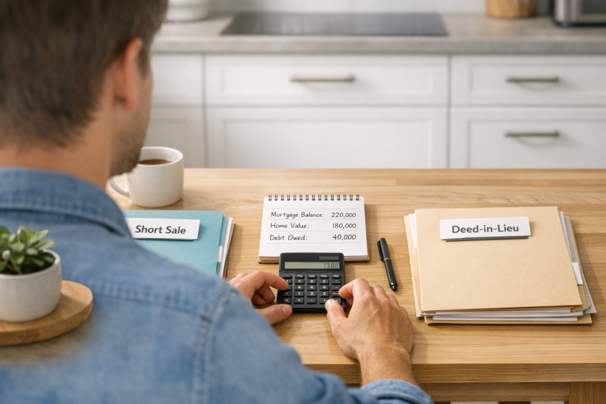 Short Sale vs Deed-in-Lieu Calculator