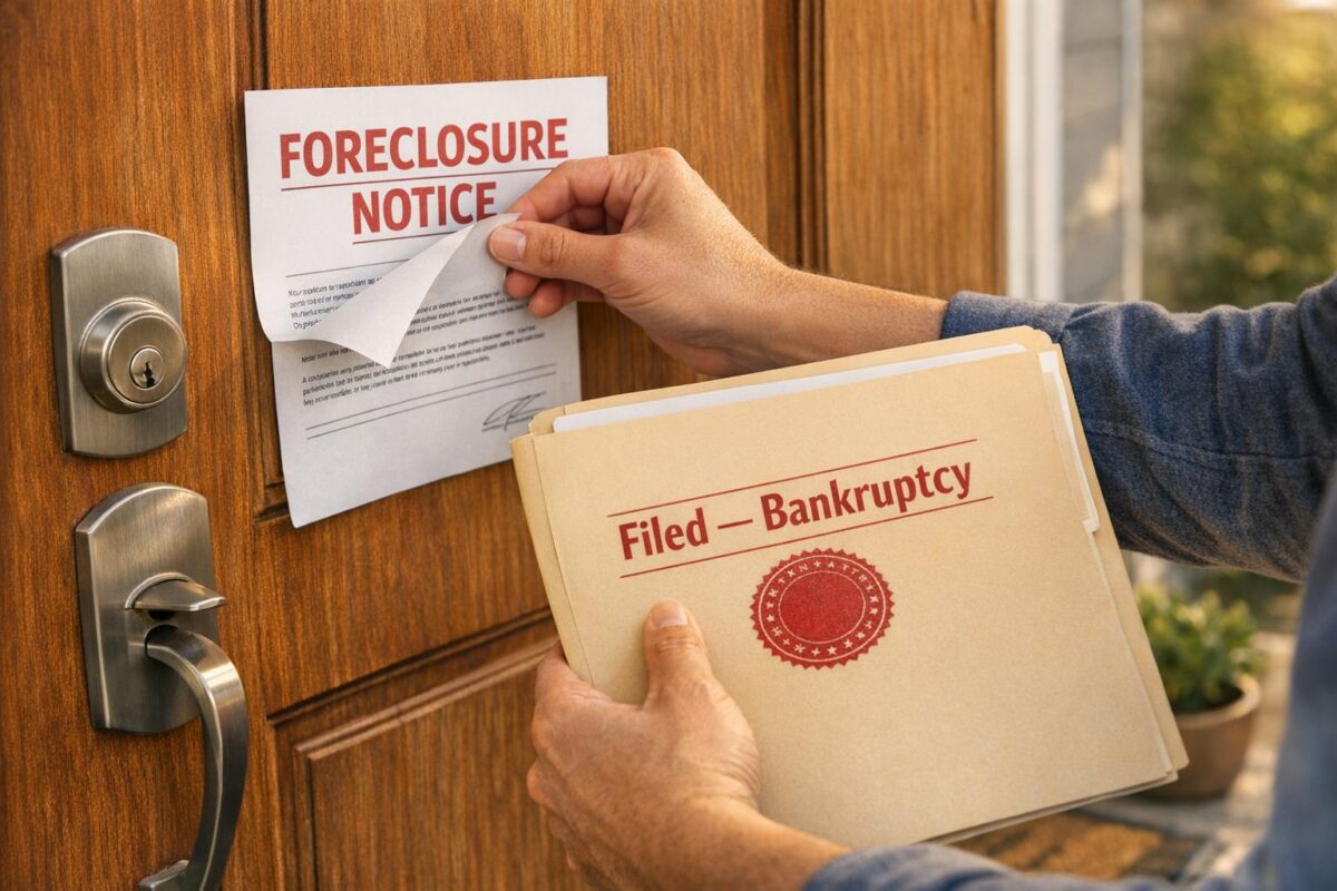 How Automatic Stay Stops Foreclosure